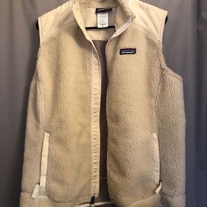 Cream colored Patagonia vest